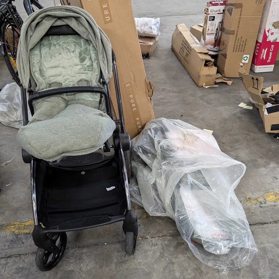 ICANDY PUSHCHAIR & ACCESSORIES - LIGHT MOSS