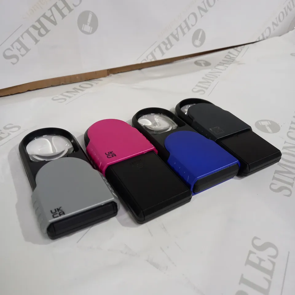 SECUREBRITE SET OF 4 MAGNIFIERS 5 X MAGNIFICATION