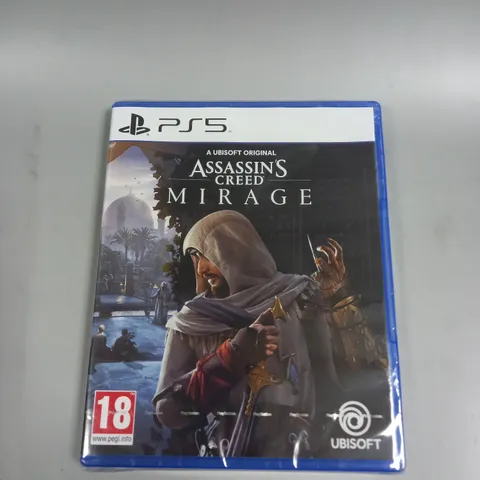 SEALED ASSASSIN'S CREED MIRAGE FOR PS5