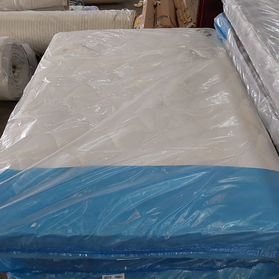 BAGGED 4FT6 DOUBLE SIZED MEMORY FOAM MATTRESS 