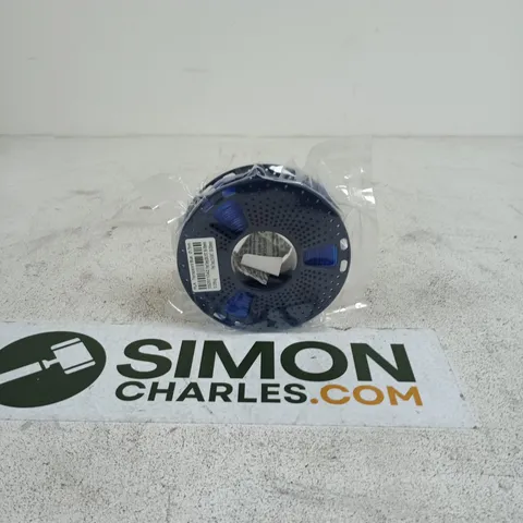 PLA FILAMENT – TRANSPARENT BLUE, 1.75MM, 0.25KG SPOOL