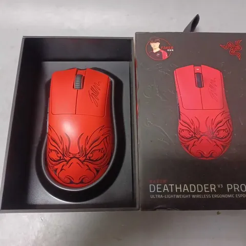 BOXED RAZER DEATHADDERV3 PRO FAKER EDITION