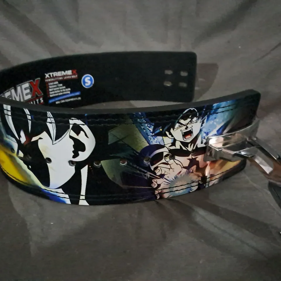 XTREMEX POWERLIFTING BELT- DRAGONBALL Z ARTWORK- SMALL
