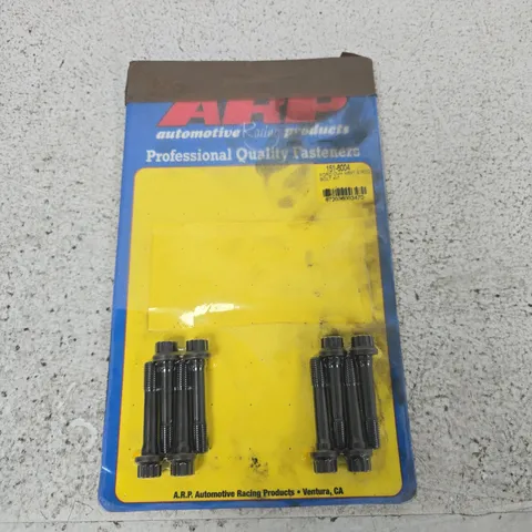 ARP AUTOMOTIVE RACING PRODUCTS BOLT KIT – 8 BLACK HEX BOLTS (PART NO. 151-6004)