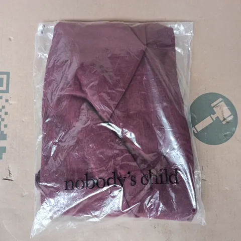 BAGGED NOBODY'S CHILD EMMIE CORD IN RED SIZE UK 14