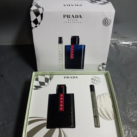 BOXED PRADA OCEAN LUNA ROSSA EAU DE TOILETTE SET