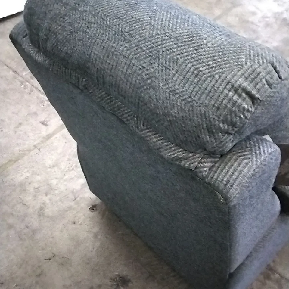 QUALITY BRITISH DESIGNED & MANUFACTURED G PLAN ARMCHAIR DARK GREY FABRIC 