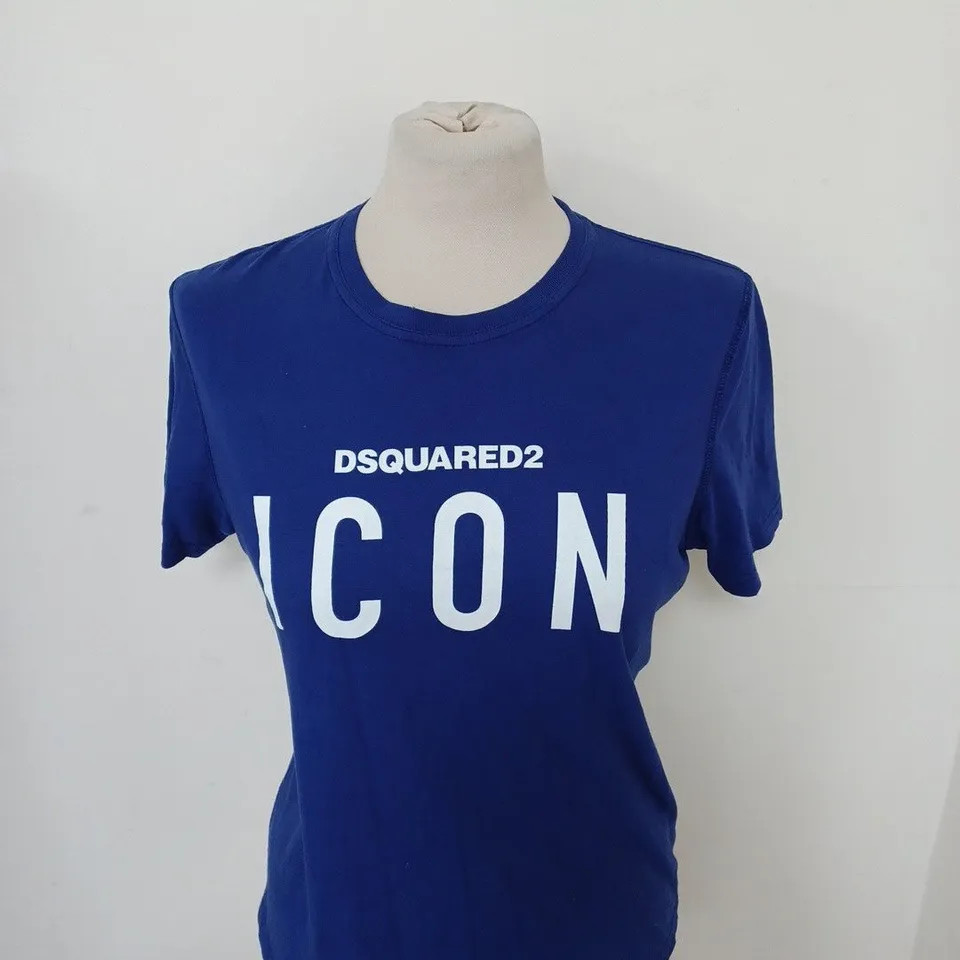 DSQUARED2 ICON LOGO CASUAL T-SHIRT SIZE 14 YEARS