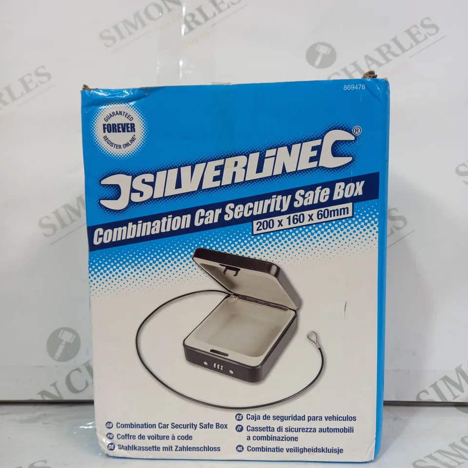 SILVERLINE COMBINATION CAR SECURITY SAFE BOX