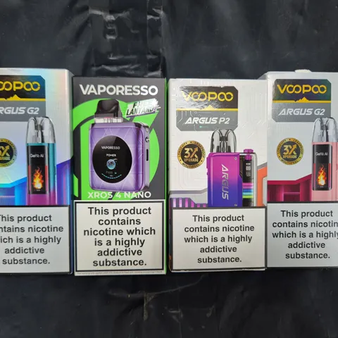 BOX OF APPROXIMATELY 20 ASSORTED VAPING ITEMS AND PRODUCTS TO INCLUDE VAPORESSO, ASPIRE, ETC