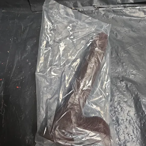 8-INCH BLACK SILICONE DILDO