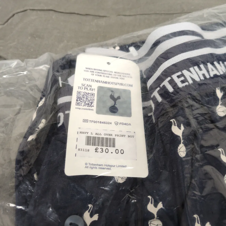 TOTTENHAM HOTSPUR NAVY LARGE BOTTOMS BAGGED