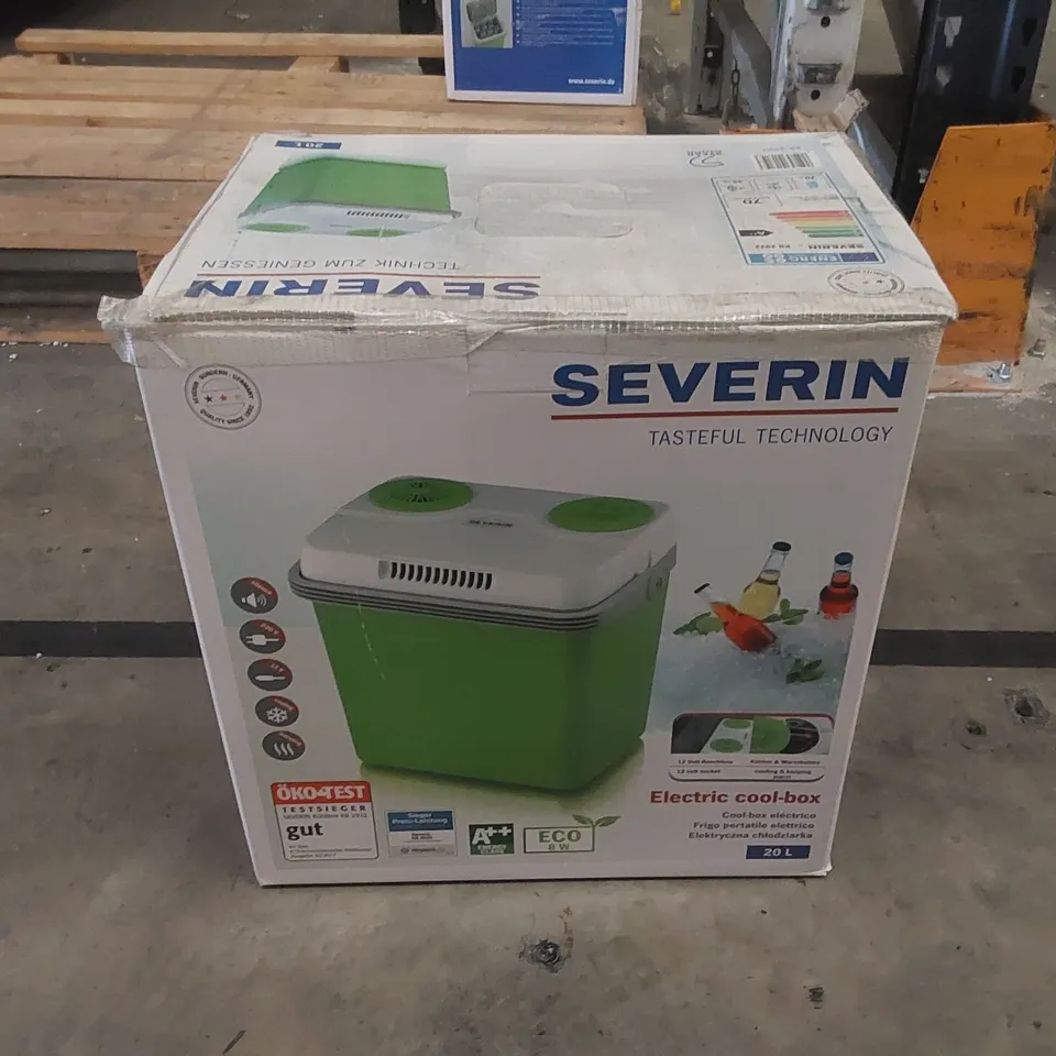 BOXED SEVERIN 20L ELECTRIC COOL-BOX