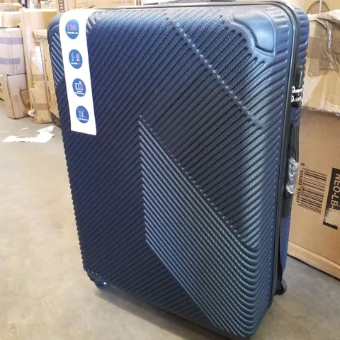 BOXED BLUE SUITCASE