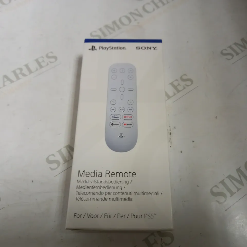 SEALED SONY PLAYSTATION MEDIA REMOTE FOR PS5