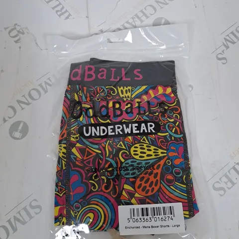 ODDBALLS MENS BOXER SHORTS - SIZE L