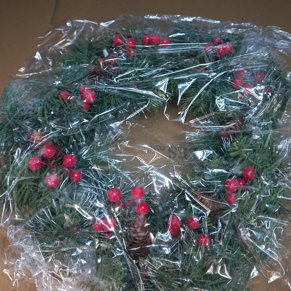 DESIGNER STYLE DECORATIVE FESTIVE WREATH