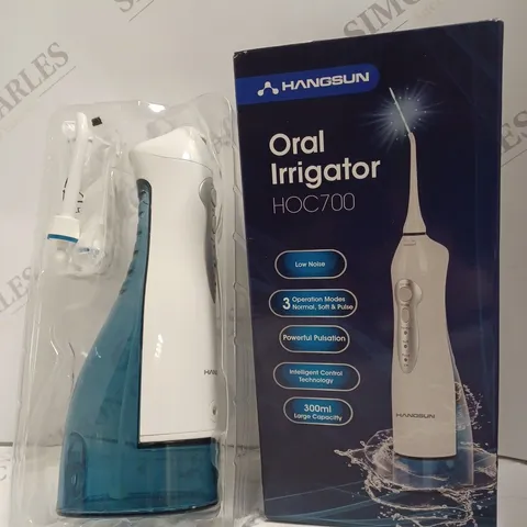 HANGSUN WATER FLOSSER CORDLESS ORAL IRRIGATOR RECHARGEABLE DENTAL WATER JET