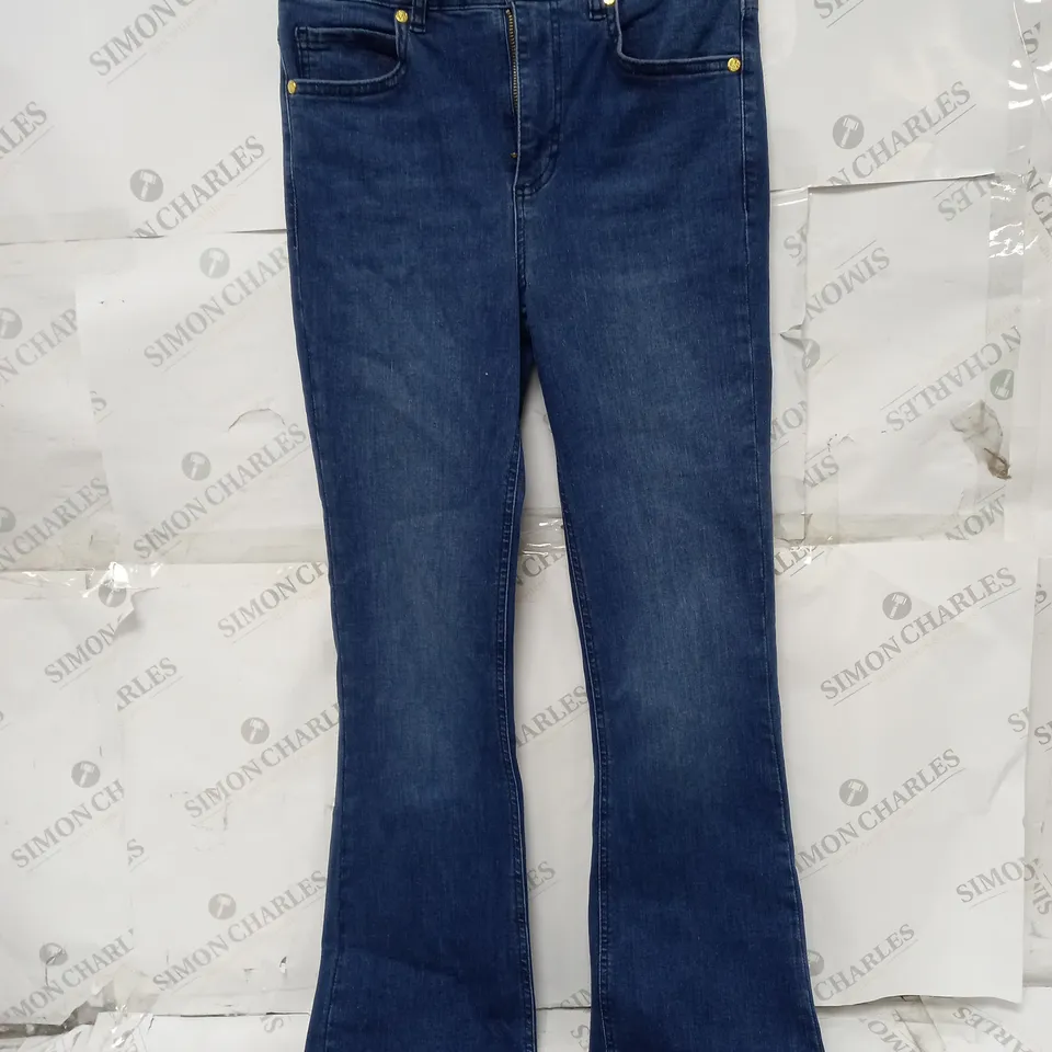 BIBA DOLLY FLARE JEANS SIZE 8 