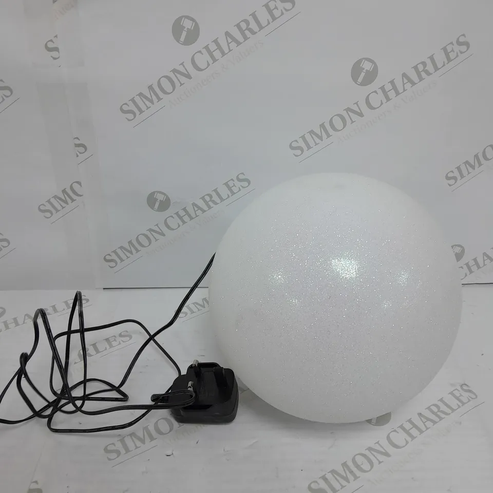MR CHRISTMAS PRE-LIT ROTATING SPHERE MULTI-COLOUR SNOW FLAKES