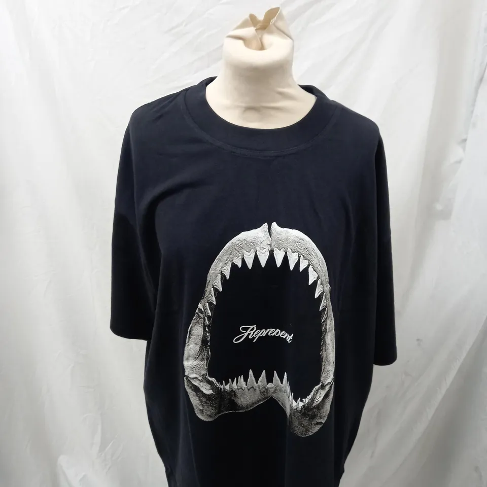 PACKAGED REPRESENT SHARK JAWS T-SHIRT - MENS XL