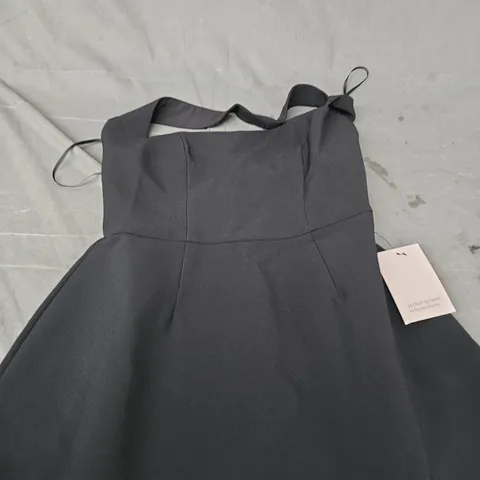 ODDMUSE LONDON THE ULTIMATE MUSE STRUCTURED MINI DRESS – BLACK – UK SIZE M