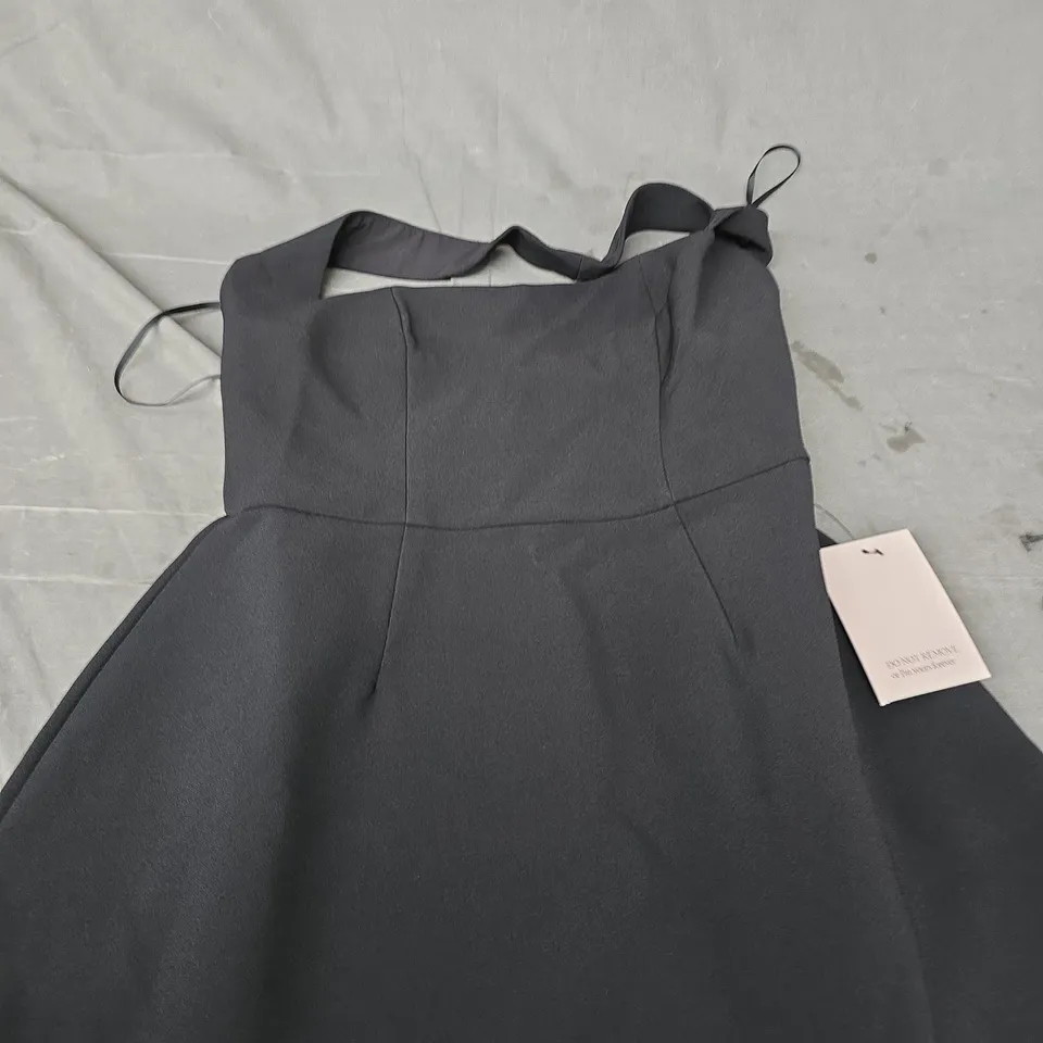 ODDMUSE LONDON THE ULTIMATE MUSE STRUCTURED MINI DRESS – BLACK – UK SIZE M