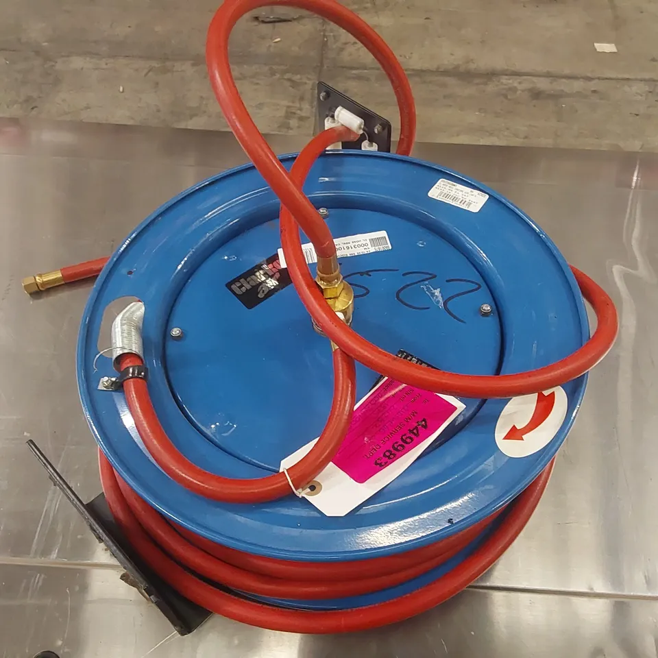 CLARKE CAR8MC 15M RETRACTABLE AIR HOSE REEL
