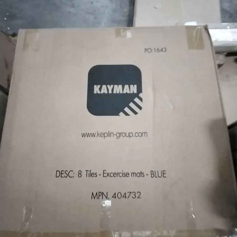 BOXED KAYMAN 8 (TILE EXCESSIVE MATS - BLUE (1 BOX)