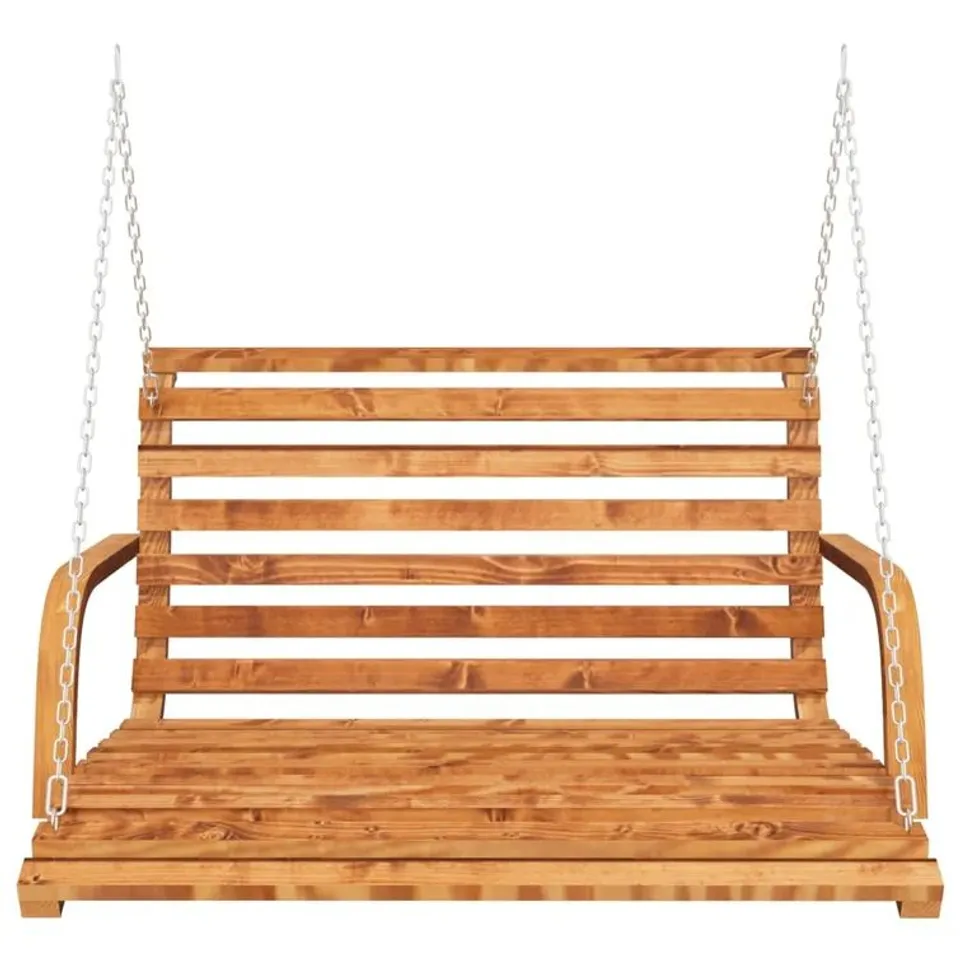 BOXED GAFNA SOLID WOOD PORCH SWING (1 BOX)