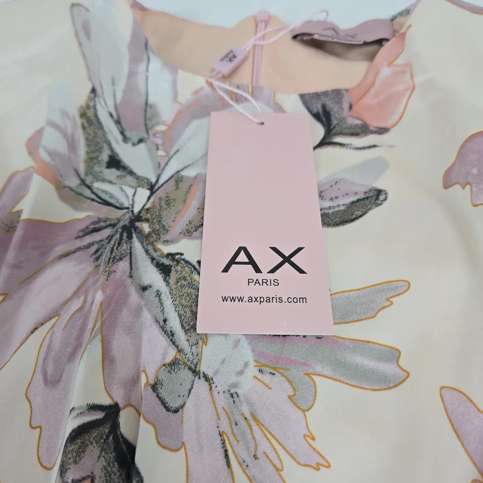 AX PARIS BLUSH DRESS SIZE 8 TAGGED