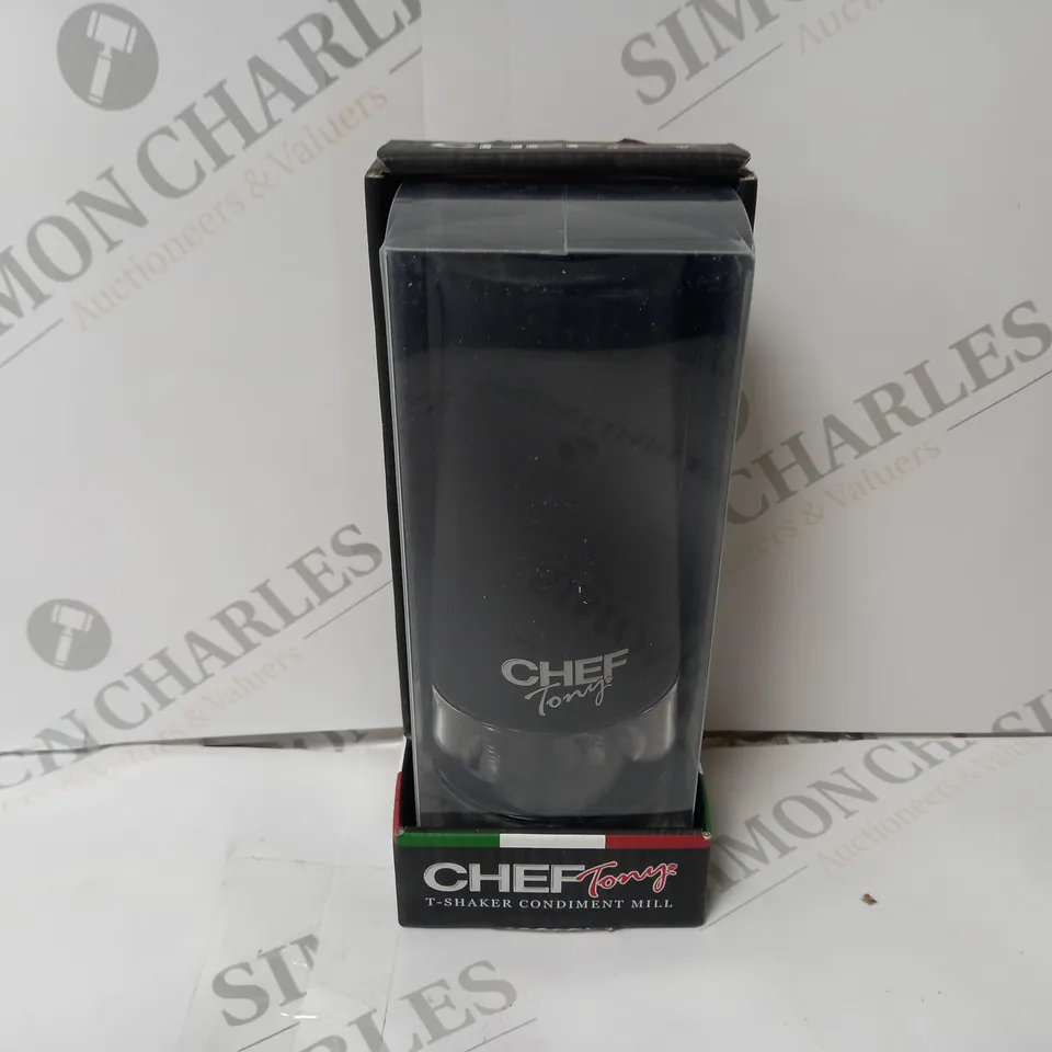 BOXED CHEF TONY CONDIMENT MILL