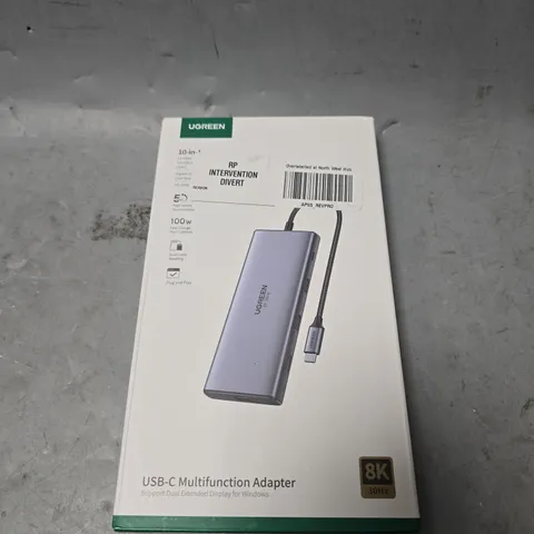 SEALED UGREEN 10 IN 1 USB-C MULTIFINCTION ADAPTER 8K 