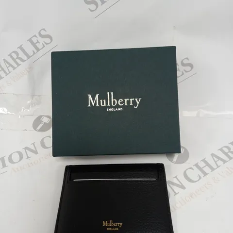 BLACK MULBERRY LEATHER WALLET
