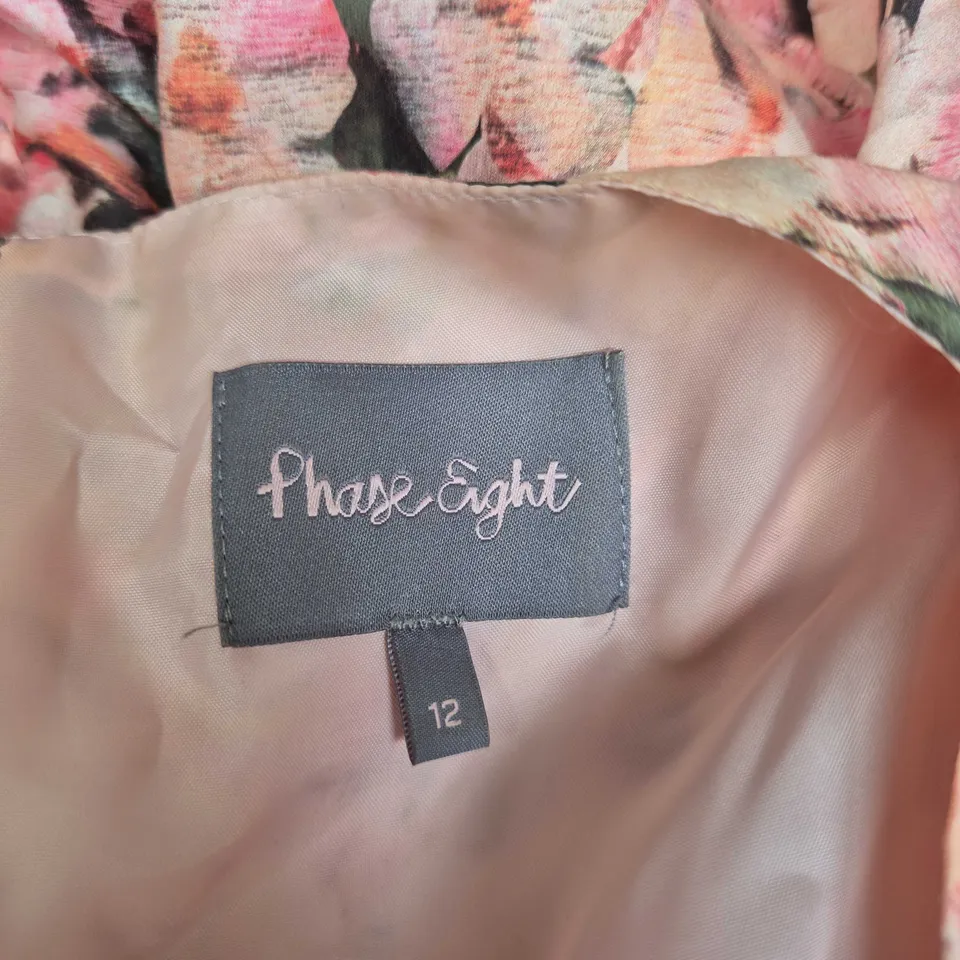 PHASE EIGHT FLORAL DRESS – UK 12