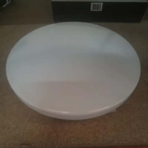 VERVE LED 27CM WHITE ROUND FLUSH LIGHT