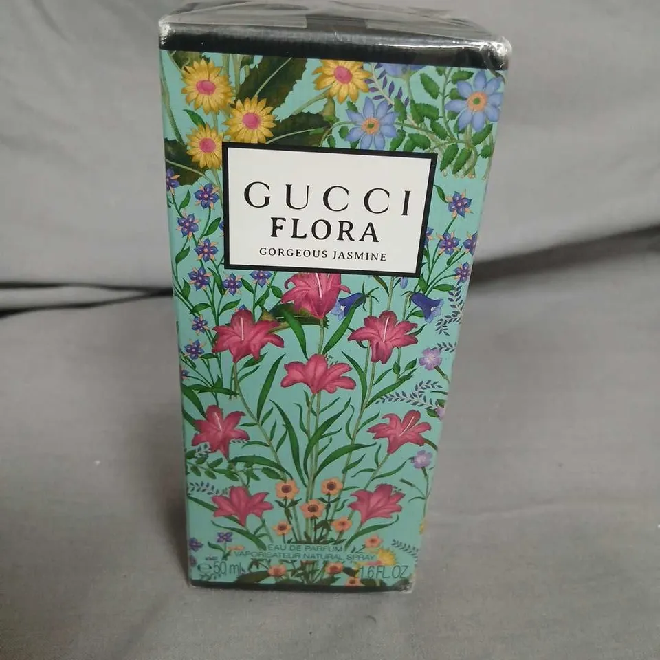 SEALED GUCCI FLORA GORGEOUS JASMINE EAU DE PARFUM 50ML