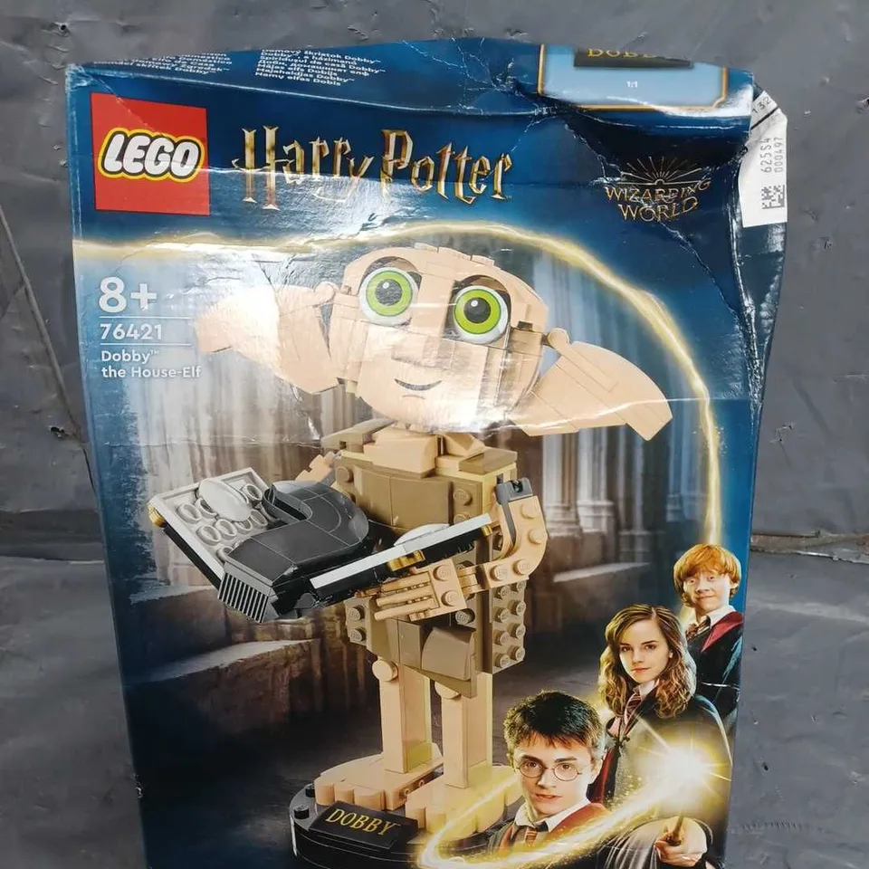 BOXED LEGO HARRY POTTER DOBBY THE HOUSE ELF 76421 RRP £24.99