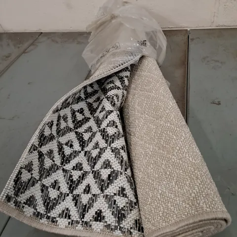 BRAND NEW PACO HOME 745 GREY KORTRIJK RUG SIZE 80CM X 150CM