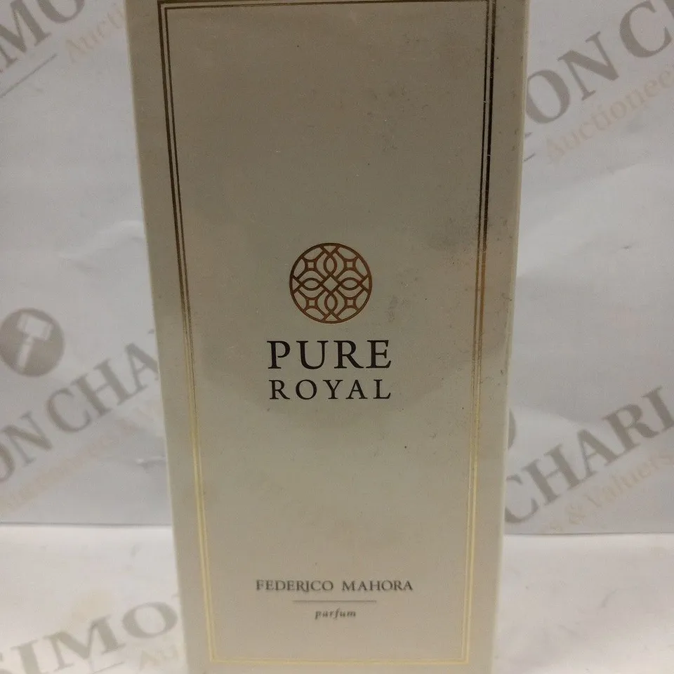 BOXED AND SEALED FEDERICO MAHORA PURE ROYAL PARFUM 50ML