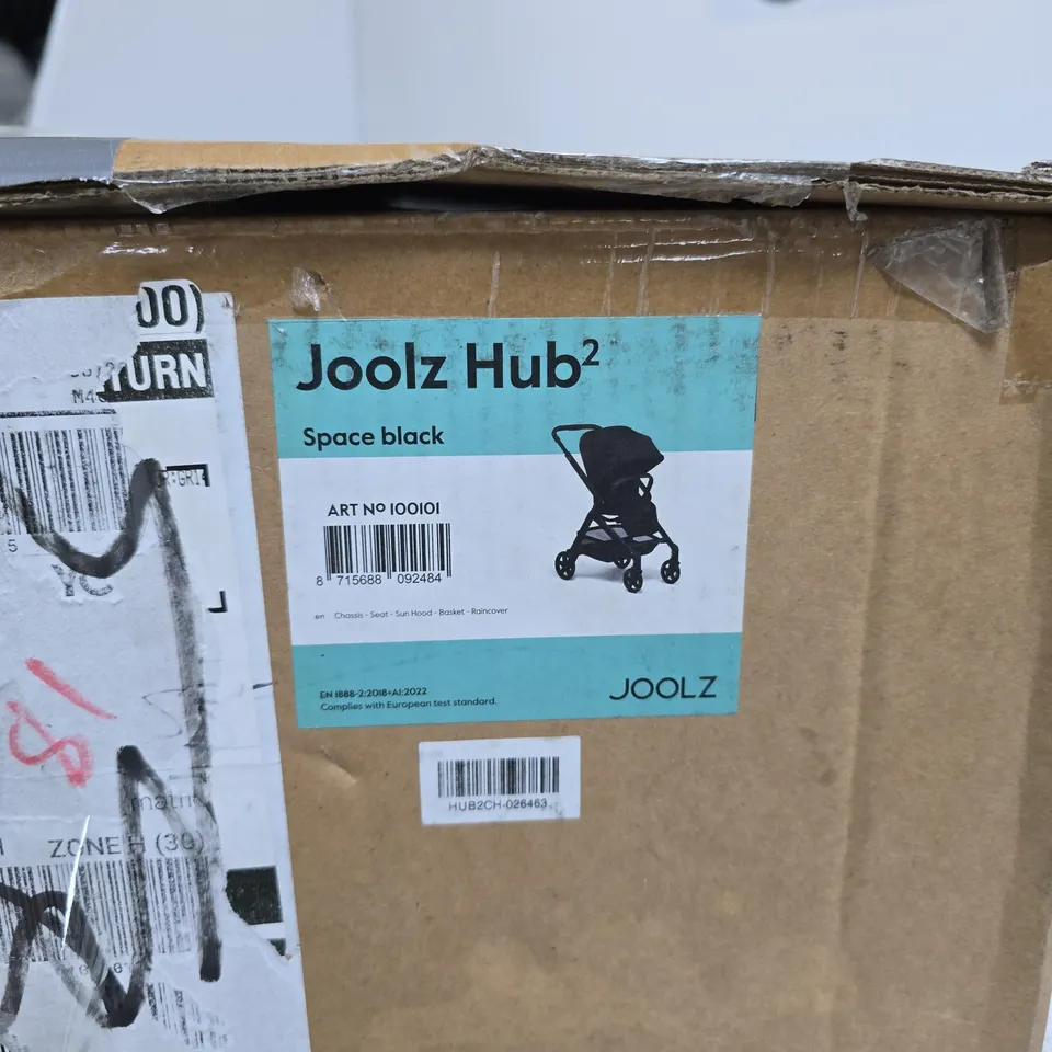 JOOLZ HUB2 CHASSIS + SEAT, SPACE BLACK