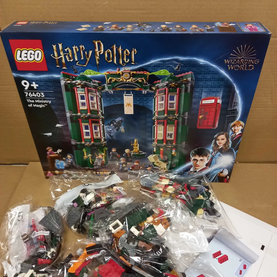 LEGO HARRY POTTER MINISTRY OF MAGIC (76403 SET) RRP £90