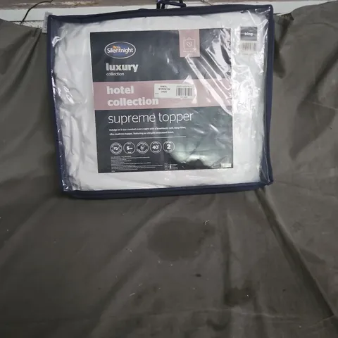 SILENTNIGHT LUXURY HOTEL COLLECTION SUPREME TOPPER KING-SIZE MATTRESS TOPPER