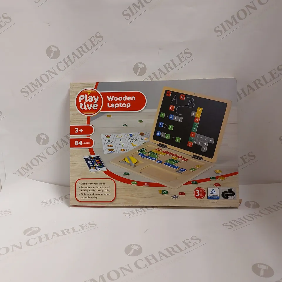 PLAY TIVE WOODEN LAPTOP 