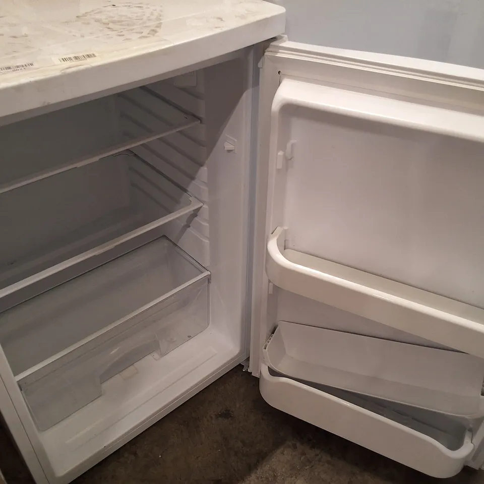 ENGLISH ELECTRIC 55CM UNDER COUNTER LARDER FRIDGE, WHITE