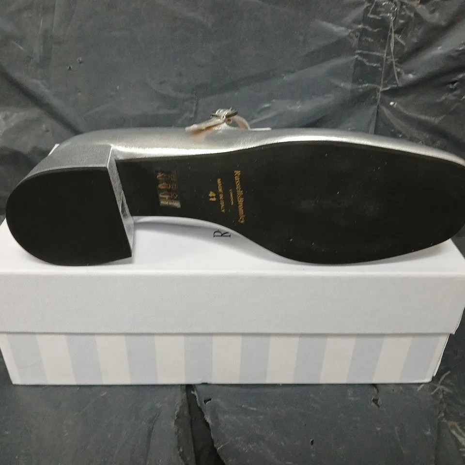 BOXED PAIR OF RUSSELL AND BROMLEY TABBY SHOES - UK SIZE 41
