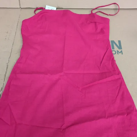 NOBODY'S CHILD PALMA MINI DRESS PINK SIZE 10