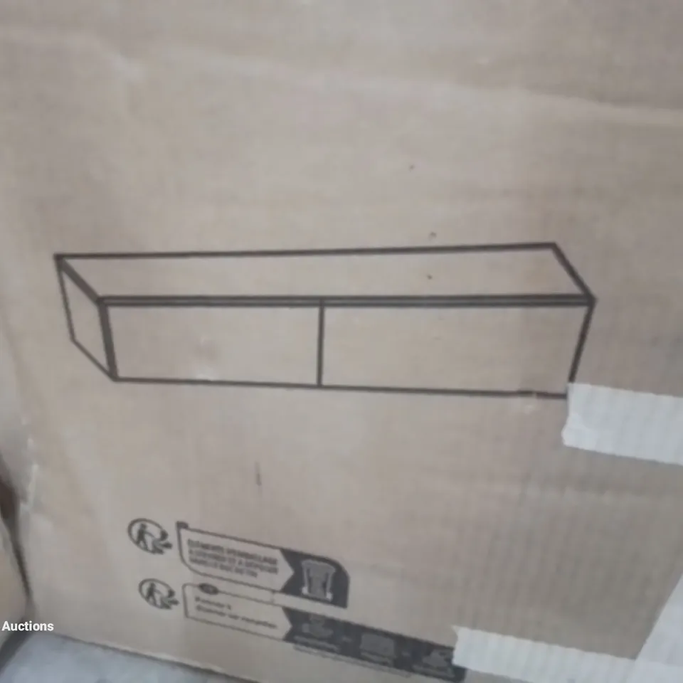 BOXED TV STAND FOR TVS UP TO 55" - DARK GREY (1 BOX)