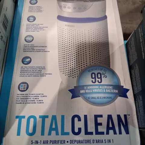 BOXED HOMEDICS TOTAL CLEAN AIR PURIFIER