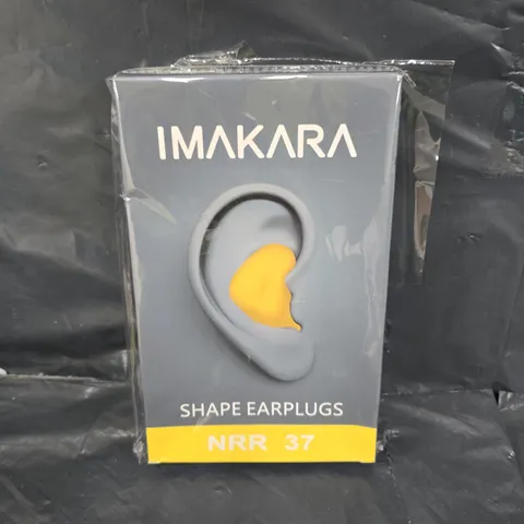BOXED IMAKARA NRR 37 SHAPE EARPLUGS